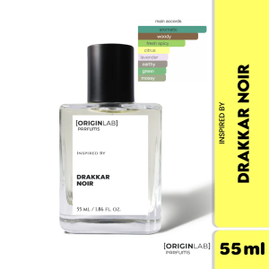 OriginLab Scent Collection -DRAKKAR NO1R Inspired perfume Mens Eau de Parfum - Long Lasting Scent travel size hypoallergenic