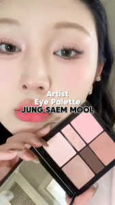 【100% Authentic】JUNGSAEMMOOL Artist Eye Palette 14.5g 5 Colors (5Types) – Matte Shimmer Glitter Eyeshadow Long-Lasting Buildable Pigment