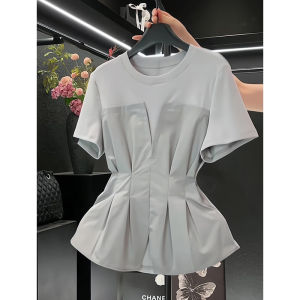 New Fashion Slenderizing Faux Layered T-Shirt