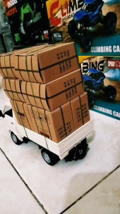 MAINAN ANAK MOBILAN RC PICKUP SCALA 1:16 SPRAY ASAP NYALA LAMPU BISA BUKA PINTU 2 WD SCALA 1:24 GHZ