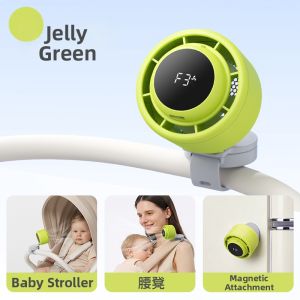 TUiU | Portable Baby Safe Neck Fan for Stroller and Crib No Blades Quiet