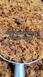 Chà Bông Nấm Hương (Ruốc Nấm Hương) HY CHAY vị truyền thống Túi 300gr