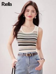 puella | Áo Tank Top Sọc Vintage