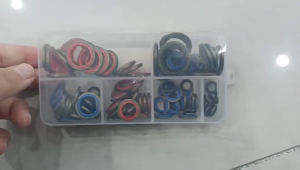 Hộp 245 Miếng Phớt NBR M6-M30 - Chịu Dầu Nhiệt Cao - Sửa Máy Ô Tô/Máy Bơm - Freeship Toàn Quốc