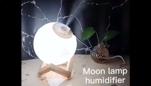 Air Humidifier Bulan 1500ML Usb Air Diffuser Purifier Light Aromatherapy Air Purifier Pelembab Udara