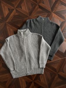 Áo Cardigan Len Cao Cấp Dành Cho Nam Và Nữ Mùa Thu Đông Kiểu Cổ Điển