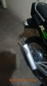 Knalpot Racing Ninja 150 2 Tak R RR SS Kolong Kenalpot CMS Plat Karat Leher L
