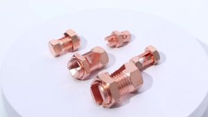 EELHOE | NEW New TJ Series T/J-10/16/25/35 T/J-50-70 Split Bolt Connector Sturdy Durable Copper Bolt Clamp Split Bolt