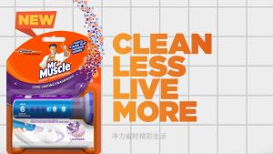 Mr Muscle Fresh Discs Starter Toilet Bowl Cleaning Discs 38g Citrus Lavender Fresh Floral Up To 6Weeks Freshness Long