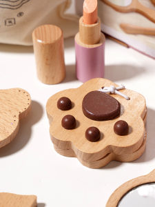 Bộ Đồ Trang Điểm Công Chúa Bằng Gỗ Cho Bé Gái Quà Tặng Sinh Nhật Đồ Chơi Giáo Dục Giả Vờ Đồ Chơi Nấu Ăn Cho Trẻ Em