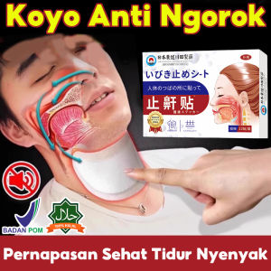 anti ngorok saat tidur anti dengkur anti ngorok mendengkur original plester anti ngorok anti snoring anti mendengkur 12pcs/kotak