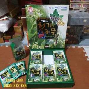 Bổ gan hàn quốc Hovenia Taewoong Tem chính hãng hộp 30 gói - Tăng đề kháng Giải độc gan Thanh lọc cơ thể tranglinh