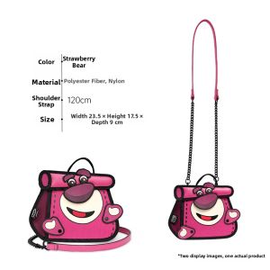 Jump from Paper | Girlfriend Birthday Gift Disney Strawberry Bear Cake Design Bag