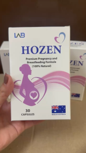 Viên uống Hozen – Cung cấp DHA EPA vitamin và khoáng chất cho mẹ bầu hỗ trợ sức khỏe thai kỳ (30 viên)