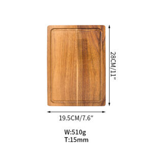 Acacia Wood Cutting Board Thickened Chopping Board Home Large Size  for Cutting Meat Vegetables Fruit and Cheese Kitchen tools