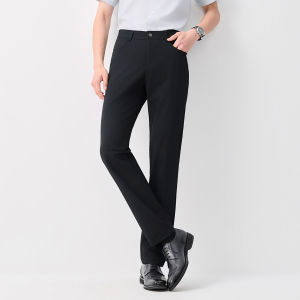 Business Casual Summer Pants Slim Long Trousers