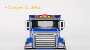 Dump truck crane car fire engine model with light & sound simulation engineering vehicle large truck childrens transport truck car model boy toy gift