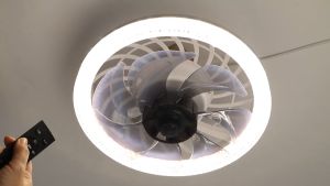 Inverter Ceiling Fan with LED Light For Living Room Modern Ceiling Lights With Fan With Remote Control Electric Fan