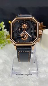 Jam Tangan Pria Asli Chrono Aktif Tahan Air Corno 6 Jarum Berfungsi Tali Kulit Dial Besar Premium Import Original New Model Terbaru Kalender Aktif Menyala Tempat Gelap Stainless Steel Titanium Anti Karat Aksesoris Arloji Men Watches Kasual Bisnis -JP20