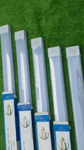 Bộ 2 Đèn Led Bán Nguyệt Đầu Vuông SHINY 1m2 120cm - 60W LED Siêu Sáng 6500K