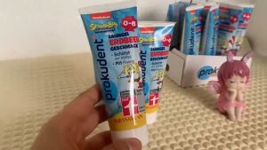 Prokudent Kids Kem Đánh Răng Trẻ Em 75ml Dành Cho Bé 0-6 Tuổi Chống Sâu Răng Có Thể Nuốt Được