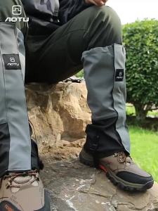 Hiking Leg Gaiter Outdoor Travel Leg Warmers Waterproof Legging Shoes Hunt Climbing Camping Winter Tourist Snow Foot Cover