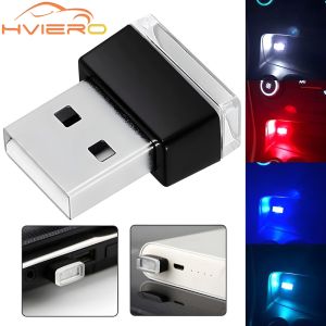 Tragbare Mini USB Light Room Modeling Car Ambient License Plate Lamp Neon Interior Auto Decoration Room Welcome Night Flashlight