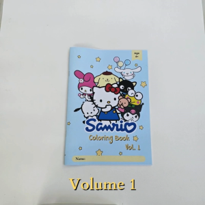 Sanrio Coloring Book – 20 Pages | Screen-Free Activity for Kids Age 4+