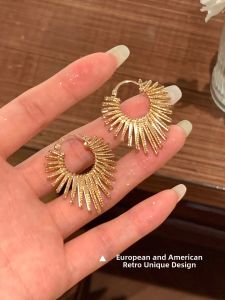Dramatic Heart-shaped Earrings