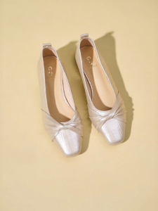 Josiny | Retro Square Toe Summer Slip On Shoes