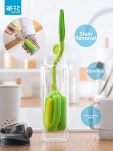CHAHUA | Long Handle Cleaning Brush for Cups and Bottles