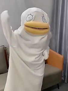 D8D ชุดมาสคอสเป็ด Elizabeth ชุดคอสเพลย์ เป็ดอนิเมะ ชุดนุ่มนิ่ม ชุดมาสคอสการ์ตูน ชุดคลุมน่ารัก ชุดเป็ด