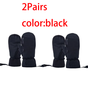 WRELS | 1/2/3Pairs Winter Ski Gloves Women Men Touch Screen Thermal Thick Gloves Windproof Snowboarding Camping Outdoor Mittens