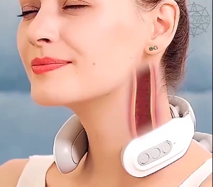 HOCO Wireless Neck massage Intelligent Back Neck Spine Cervical Body Massage MachineIt adopts a streamlined design 按摩仪肩膀 頸椎按摩儀