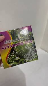 Guyabano Tea All Natural Herbal Tea 20 Tea Bags Caffeine-Free Antioxidant-Rich Soursop Graviola Leaf Tea Traditional Herbal Drink for Everyday Wellness Relaxation Hydration Gentle Herbal Beverage Original Philippine Product Hot or Cold Herbal Tea Beverage