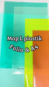 Dataflex Map L Plastik Clear Sleeve A4 (isi 12 pcs)