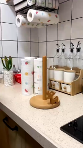 กระดาษเช็ดครัว 50 ชิ้น ผ้าเช็ดจานแบบใช้แล้วทิ้ง ผ้าเช็ดจานดูดซับน้ำมัน สำหรับทำความสะอาดและทำอาหารในครัว