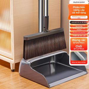 Joybos | Bộ Chổi & Hót Rác Lông Mềm Quét Tóc & Bụi Hiệu Quả