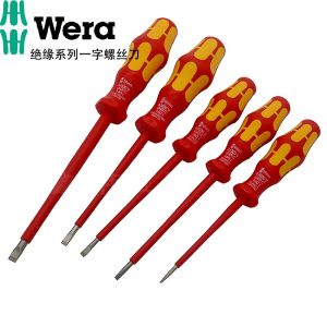 Wera 160i VDE Electricians Insulated Phillips Screwdriver 3.5 6.5 Insulation Tool Chrome Vanadium Alloy Steel Non-magnetic