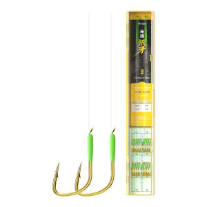 JIADIAONI | Ready Tied Special Wulip Mouth Hook for Carp and Silver Carp Dual Hooks