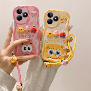 Oppo A5Pro 5G Airbag Anti-fall Full-edge Protection Cartoon Creative Couples Soft Silicone Phone Case Compatible CPH2695 Model