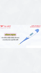 Nhiệt kế điện tử dạng bút MT 1931GT - Đo nhiệt độ nhanh chính xác chỉ sau 60 giây