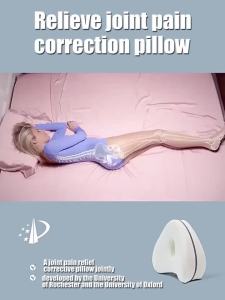 Memory Cotton Leg Pillow Sleeping Orthopedic Sciatica Back Hip Joint for Pain Relief Thigh Leg Pad Cushion
