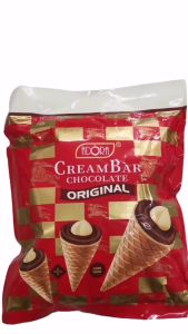 Creambar Chocolate 300 gram Ice Cream Cone Chocolate Filling MR HE