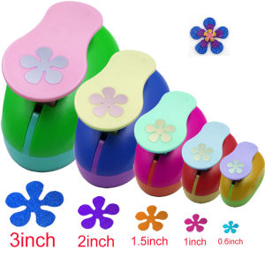 Kingoo 8mm-75mm Fiveflower Shape Paper Punch Handmade Crafts and Scrapbooking Tool For Photo Gallery DIY Gift Card Punches Embossing Device