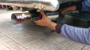 Savinta Knalpot Racing Mobil Manual Matic PSLv3 Stainles Suara Bass Empuk Adem