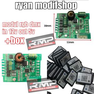 MODUL DMX OUTPUT 5V OLT RGB APLIKASI LED LAMP MODUL RGB