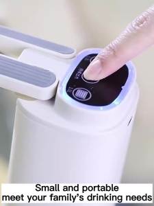 Water Bottle Pump Automatic Water Dispenser for 5 Gallon Bottle Type-C Charging Portable Electric Water Dispenser Pump (Black)