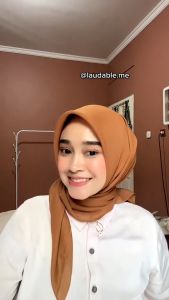 Kerudung Segiempat Polos BELLA SQUARE Hijab Pollycotton Jilbab Bela Grosir Murah Part 1 "Full Warna"