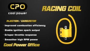 Koil CPO Coil Ignition 12v - Pengapian Koil Karburator Injeksi Untuk Universal Injeksi Dan Karburator Bisa Untuk Semua Motor